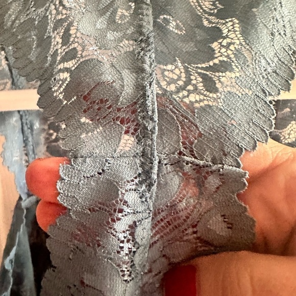 2Sable Betsy Boo's blue stretch fabric bra size L - Picture 6 of 7